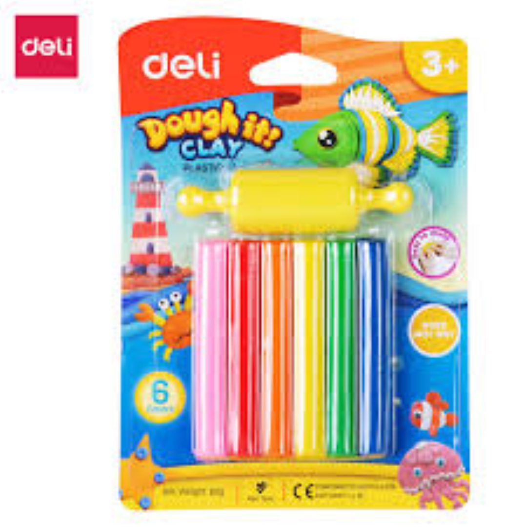 DELI YOCOO PLAY DOUGH WITH MOULDS 7022